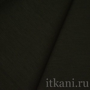 Ткань Костюмная черного цвета "Джин" 1050 - фото 2