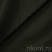 Ткань Костюмная черного цвета в полоску "Кэтлин" 1060 - фото 2