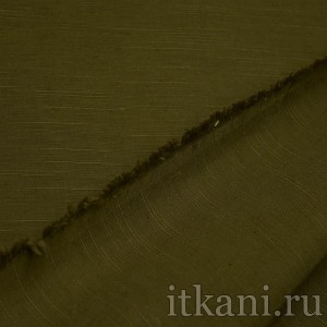 Ткань Костюмная цвета хаки "Кейти" 1065 - фото 3