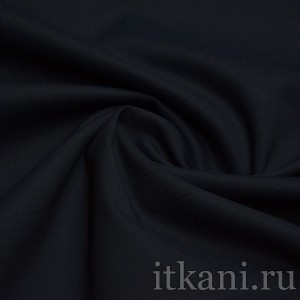 Ткань Костюмная темно-синяя "Лори" 1069 - фото 3