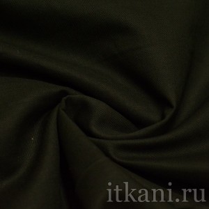 Ткань Костюмно-Рубашечная черная "Лоррейн" 1075 - фото 2