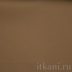 Ткань Костюмная коричневого цвета "Мэнди" 1079