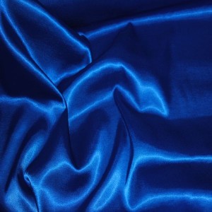 Ткань Атлас стрейч плотный Синий i270 - фото 2