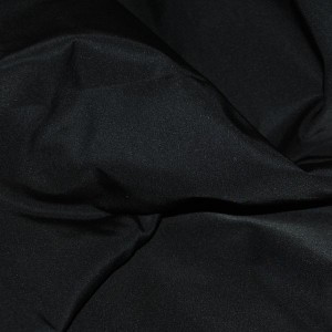 Ткань курточная "Черная" i1216 - фото 3