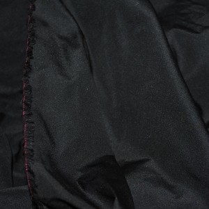 Ткань курточная "Угольно Черная" i1218