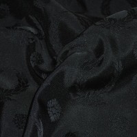 Ткань курточная "Ночные цветы"