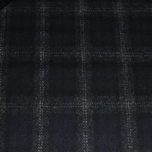 Ткань шерсть "Серая полоса" i1292 - фото 4