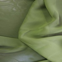 Ткань Шифон "Травяной"