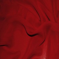 Ткань Шифон "Красный"