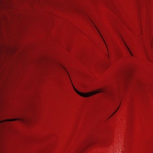 Ткань Шифон "Красный" i217 - фото 2